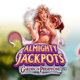 Almighty Jackpots: Garden of Persephone by Novomatic, showcased at betboom.fi – game logo