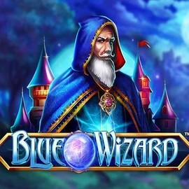 Official Slots logo: Blue Wizard by Quickspin at BetBoom Casino