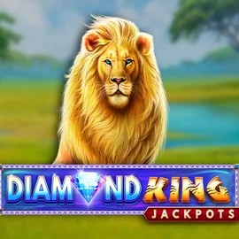Diamond King Jackpots online game logo by SpinPlay Games on betboom.fi