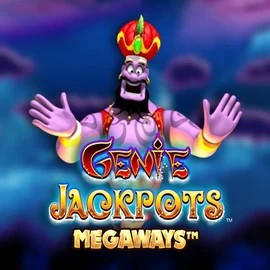 Genie Jackpots Megaways logo by Blueprint Gaming at BetBoom Casino