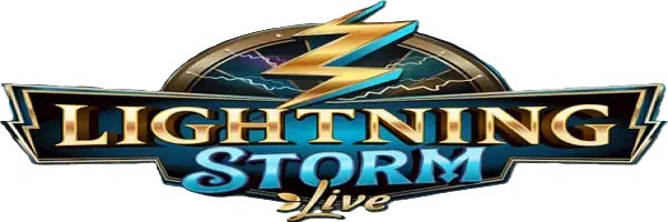 Lightning Storm game by Evolution – logo hosted on BetBoom Casino