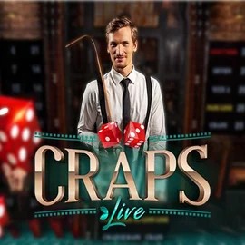 Live Craps slot logo by Evolution at BetBoom Casino
