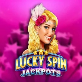 Lucky Spin Jackpots slot logo by Novomatic at BetBoom Casino
