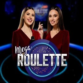 Mega Roulette slot visual from Pragmatic Play available on betboom.fi