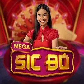 Official Live Casino logo: Mega Sic Bo by Pragmatic Play at BetBoom Casino