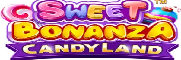 Sweet Bonanza Candy Land Live slot logo by Pragmatic Play at BetBoom Casino