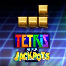 Tetris Super Jackpots casino game by WMS – featured logo at BetBoom Casino